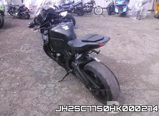 JH2SC7750HK000274 фото 4