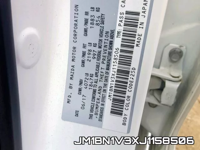 JM1BN1V3XJ1158506 фото 2