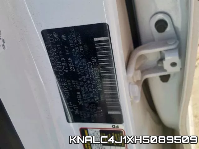 KNALC4J1XH5089509 фото 2