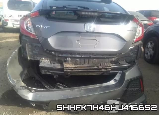 SHHFK7H46HU416652 фото 6