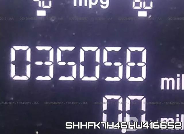 SHHFK7H46HU416652 фото 7