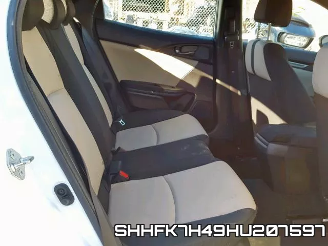SHHFK7H49HU207597 фото 7