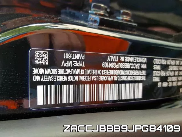 ZACCJBBB9JPG84109 фото 2