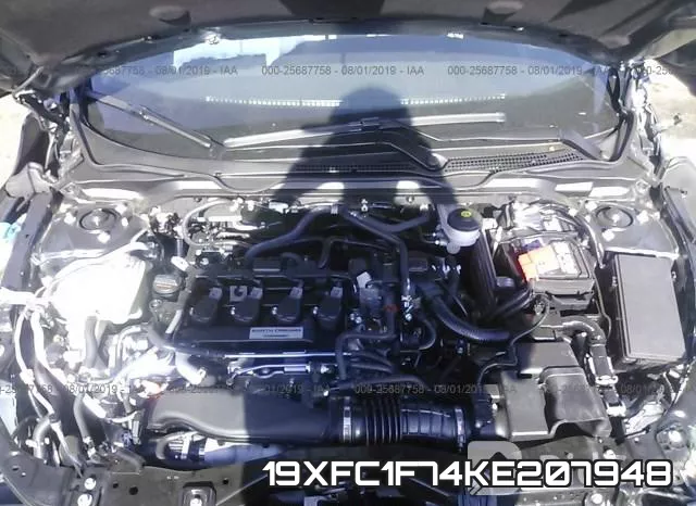 19XFC1F74KE207948 фото 2