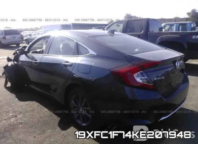 19XFC1F74KE207948 фото 4