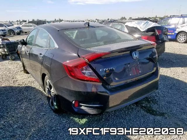 19XFC1F93HE202038 фото 4