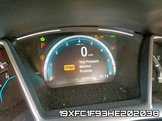 19XFC1F93HE202038 фото 9