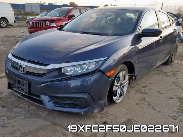 19XFC2F50JE022671 фото 3