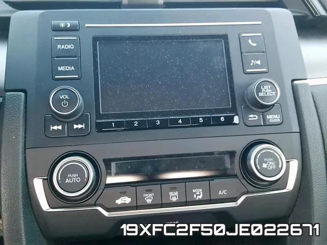 19XFC2F50JE022671 фото 10
