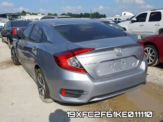 19XFC2F61KE011110 фото 4