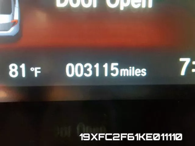 19XFC2F61KE011110 фото 9
