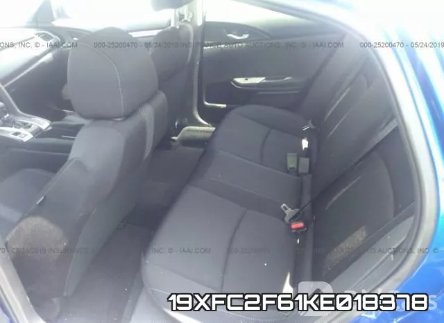19XFC2F61KE018378 фото 8