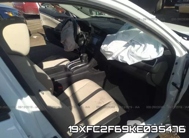 19XFC2F69KE035476 фото 6