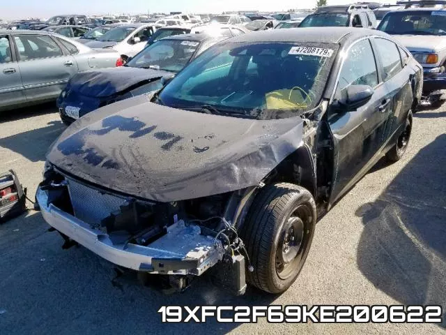 19XFC2F69KE200622 фото 3