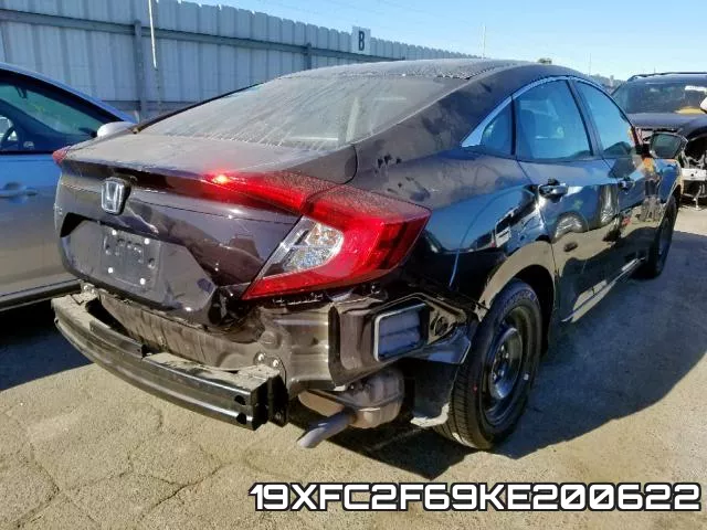 19XFC2F69KE200622 фото 5