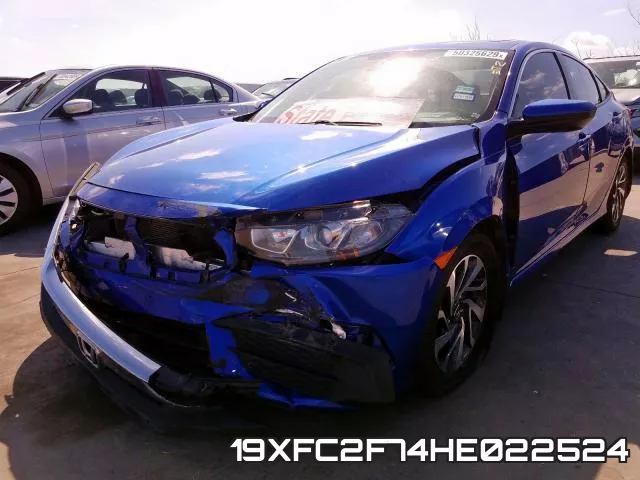 19XFC2F74HE022524 фото 3
