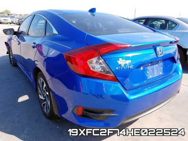 19XFC2F74HE022524 фото 4