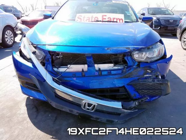 19XFC2F74HE022524 фото 10