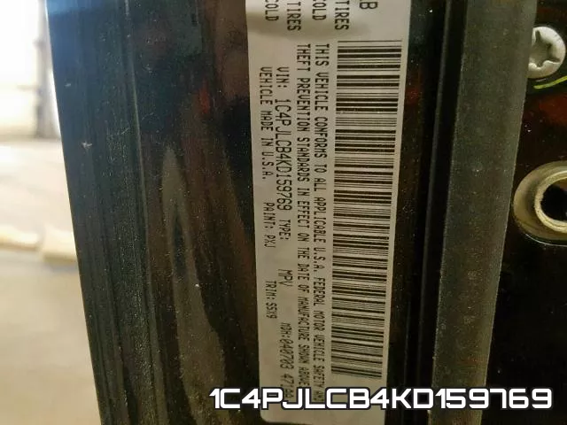1C4PJLCB4KD159769 фото 2