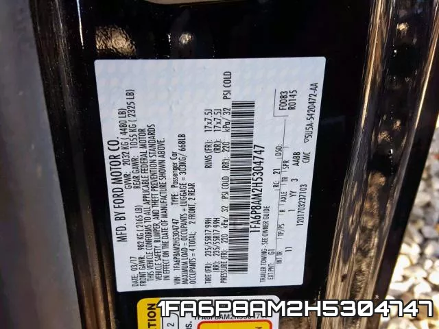 1FA6P8AM2H5304747 фото 2
