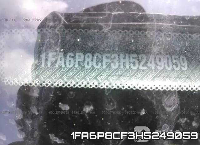 1FA6P8CF3H5249059 фото 10