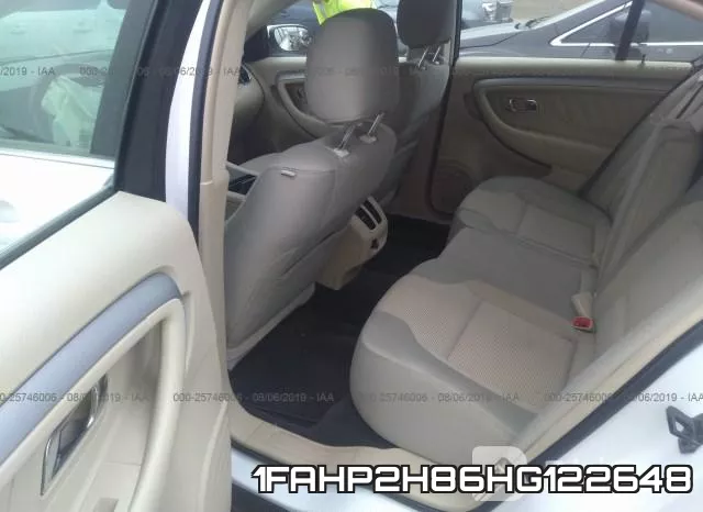 1FAHP2H86HG122648 фото 9