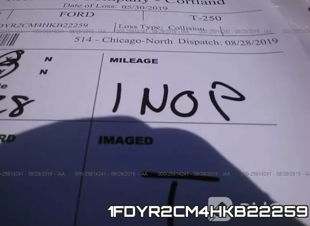 1FDYR2CM4HKB22259 фото 7