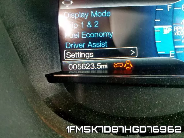 1FM5K7D87HGD76962 фото 9