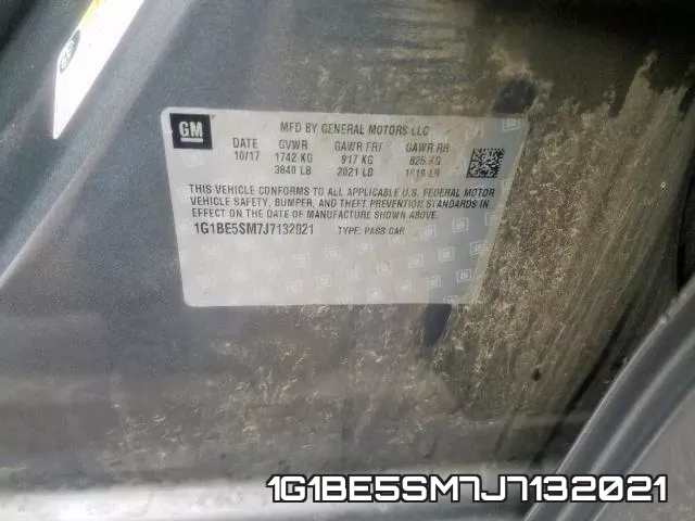 1G1BE5SM7J7132021 фото 2