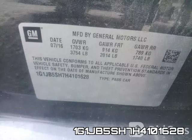 1G1JB5SH7H4101628 фото 10