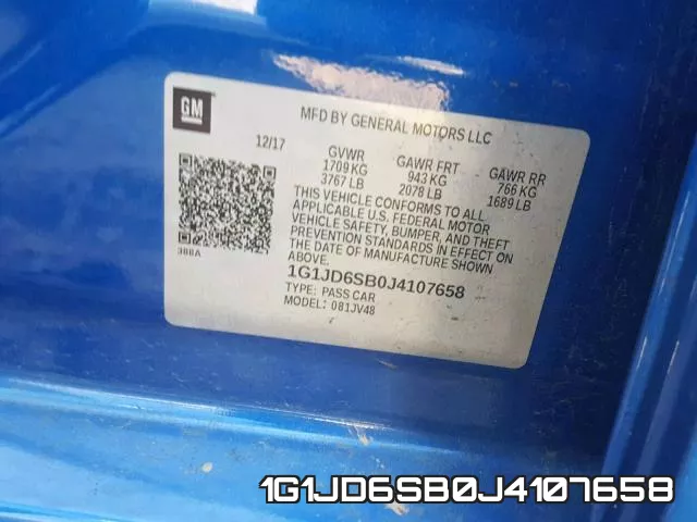 1G1JD6SB0J4107658 фото 2