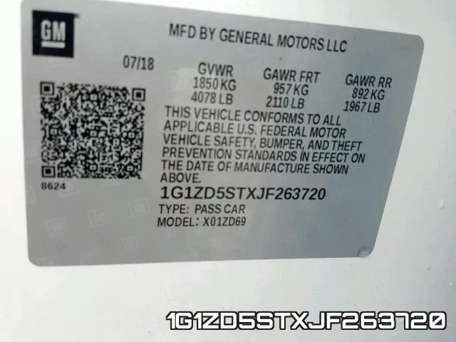 1G1ZD5STXJF263720 фото 2