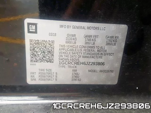 1GCRCREH6JZ293806 фото 2