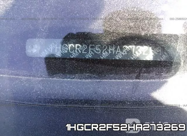 1HGCR2F52HA273269 фото 10