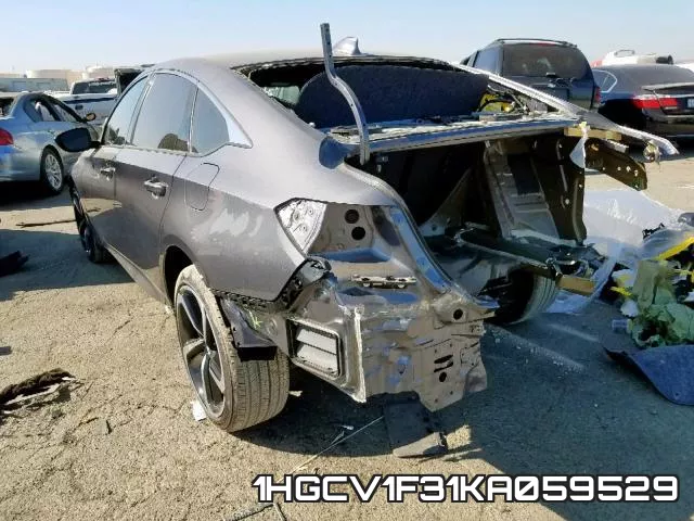 1HGCV1F31KA059529 фото 4