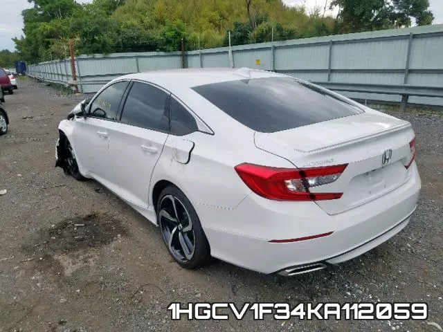 1HGCV1F34KA112059 фото 4
