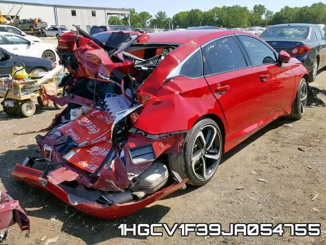 1HGCV1F39JA054755 фото 5