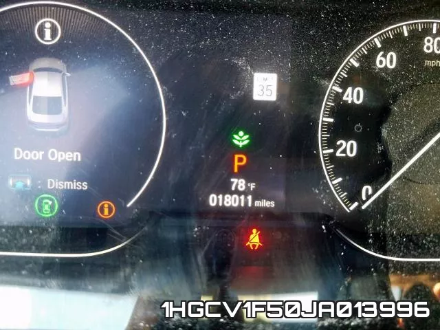 1HGCV1F50JA013996 фото 9