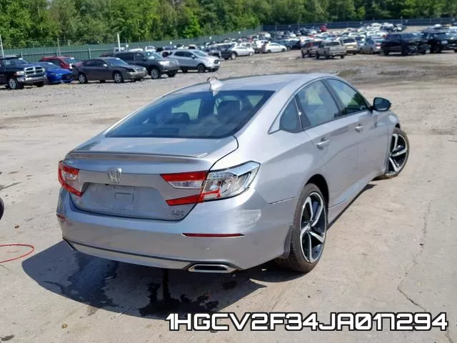 1HGCV2F34JA017294 фото 5