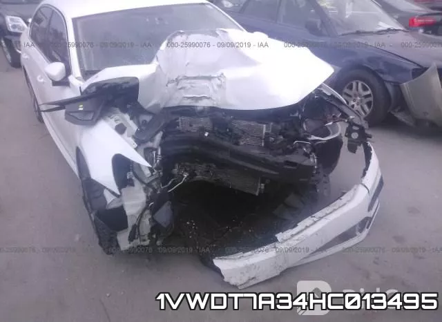 1VWDT7A34HC013495 фото 7