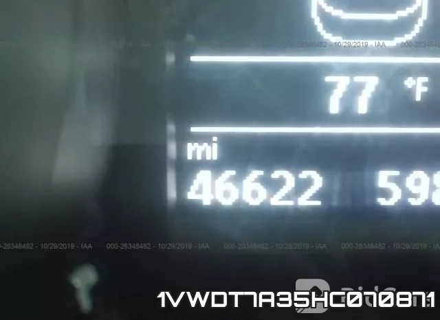 1VWDT7A35HC070871 фото 8