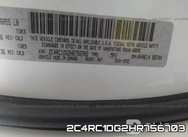 2C4RC1DG2HR756703 фото 10