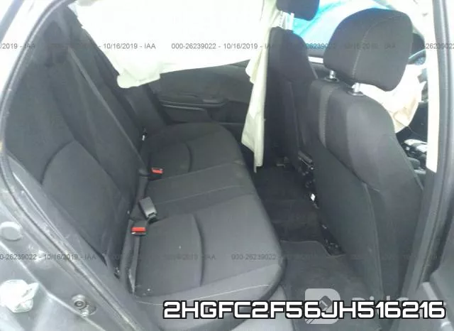 2HGFC2F56JH516216 фото 9