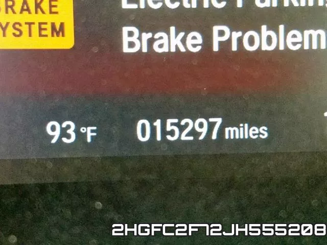 2HGFC2F72JH555208 фото 8