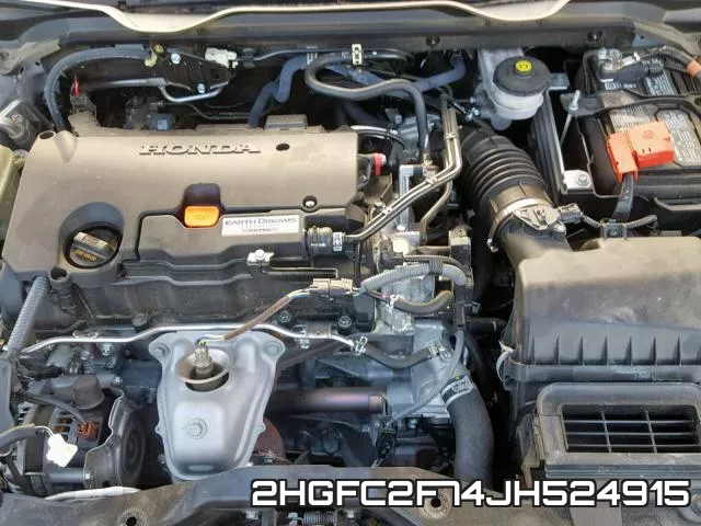 2HGFC2F74JH524915 фото 8
