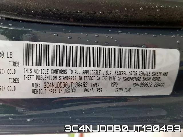 3C4NJDDB0JT130483 фото 2