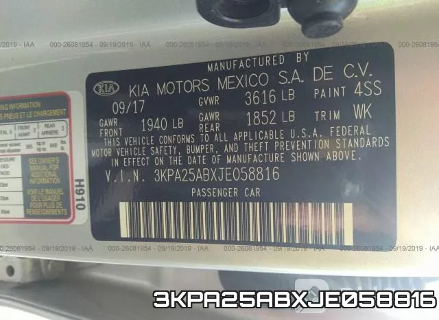 3KPA25ABXJE058816 фото 10
