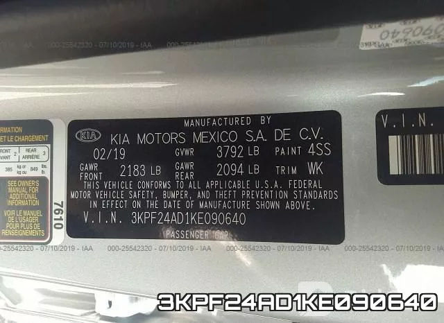 3KPF24AD1KE090640 фото 10