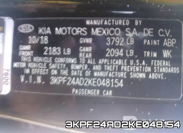 3KPF24AD2KE048154 фото 10