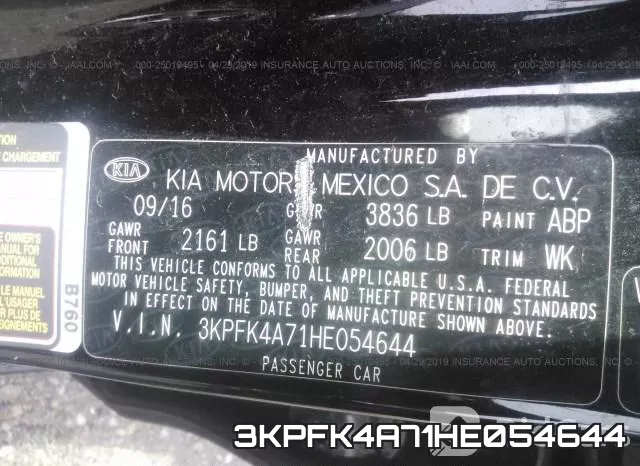 3KPFK4A71HE054644 фото 10